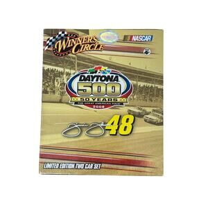 DAYTONA 500 NASCAR Winners Circle 48/08; Diecast Car set, 2008, Limited